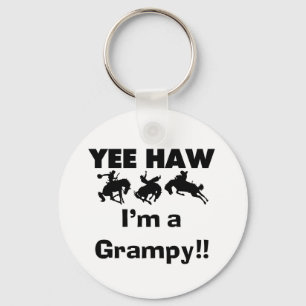 Yee Haw I'm a Grampy T-shirts and Gifts Key Ring