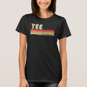 YEE Name Personalised Retro Vintage 80s 90s Birthd T-Shirt