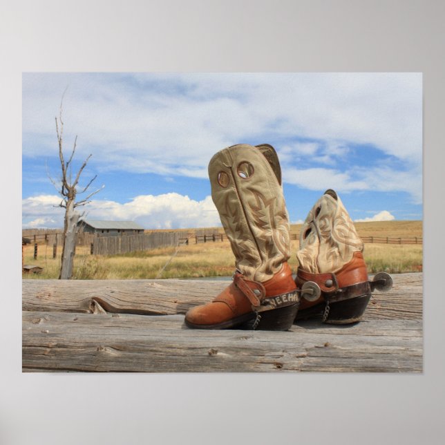 Yeeha! Western Boot Print (Front)