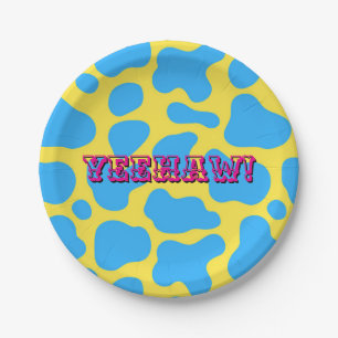Yeehaw! Country and western theme Paper Plate