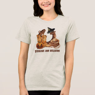 Yeehaws and Hellnaws Tri-Blend Shirt