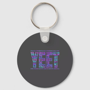 Yeet Tribal Vintage Funny Saying Meme Slang Women  Key Ring