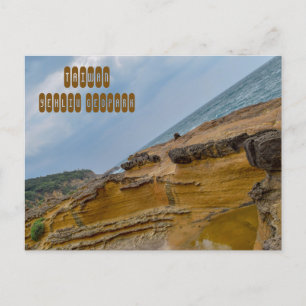 Yehliu Geopark in Taiwan Postcard