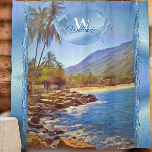Yelapa Beach 761 Shower Curtain