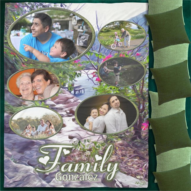 Yelapa Family Trail 821 Fleece Blanket (Creator Uploaded)