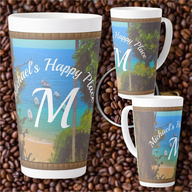 Yelapa My Happy Place 1017 Latte Mug (Creator Uploaded)