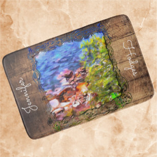 Yelapa Scenic Path View 0819 Bath Mat