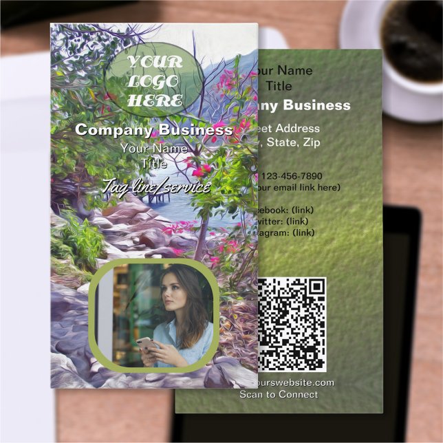 Yelapa Trail 821 QR Code Business Card (Creator Uploaded)