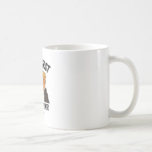 Yell First Think Never Trump Funny Anti President Coffee Mug