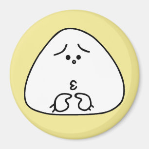 Yellow 34 Onigiri Gao Magnet