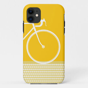 yellow Abstract Bicycle iPhone 5 Case
