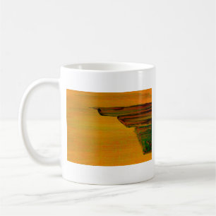 Yellow Abstract Mug