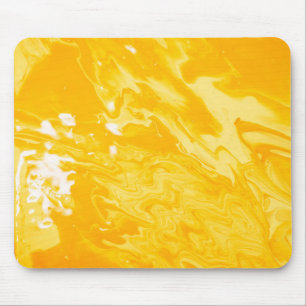 Yellow Abstract Painting Abstract Art Abstract Bac Mouse Pad