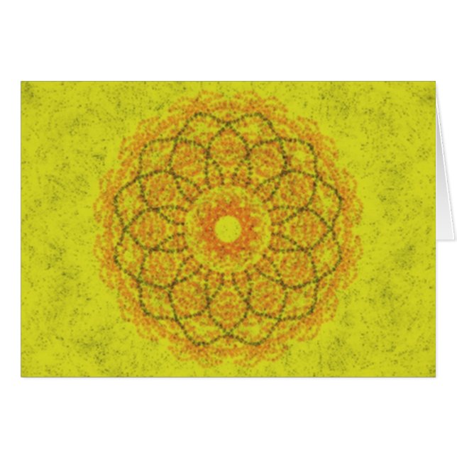 Yellow abstract pattern (Front Horizontal)