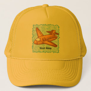 Yellow Aeroplane Trucker Hat