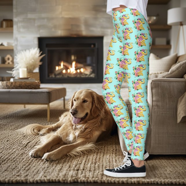 Yellow Albino Ball Python  Leggings (Creator Uploaded)