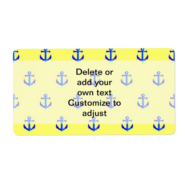 Yellow anchor pattern (Front)