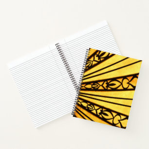 Yellow and Black Notebook
