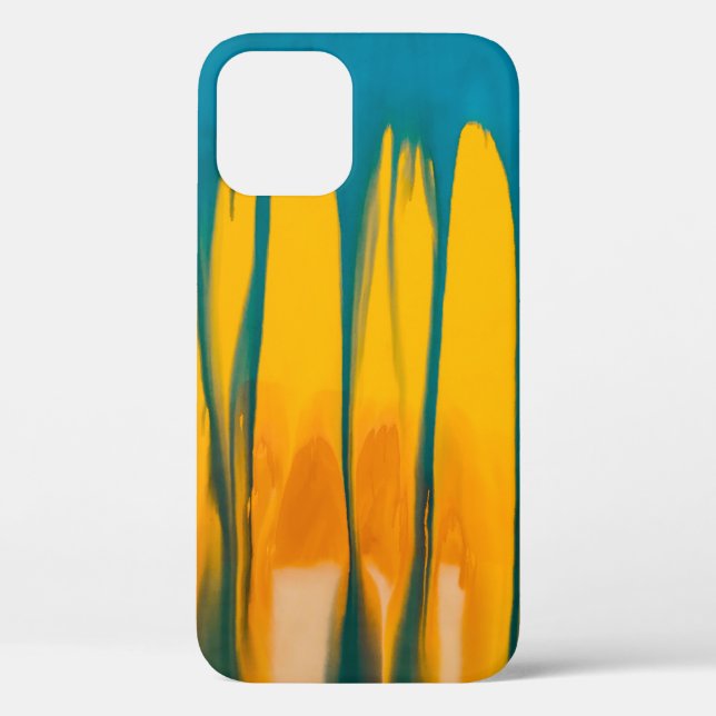Yellow and blue apparel Case-Mate iPhone case (Back)
