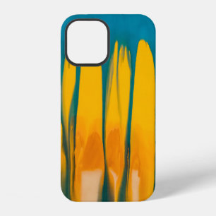 Yellow and blue apparel iPhone 12 case