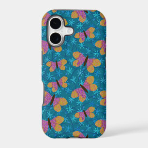 Yellow and Fuschia Butterflies iPhone 5 Case