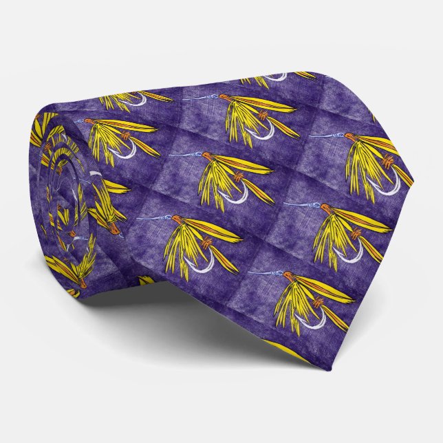 "Yellow and Gold" Trout Wet Fly Tie (Rolled)