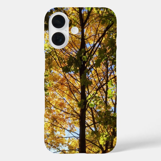Yellow and Green Fall Foliage Case-Mate iPhone Case (Back)