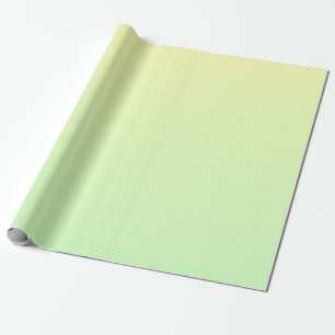 Yellow and Green Gradient Wrapping Paper