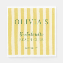 Yellow and Green Summer Bachelorette