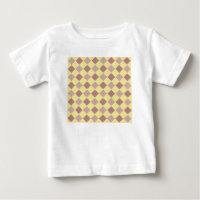 Yellow and mauve pastel pattern