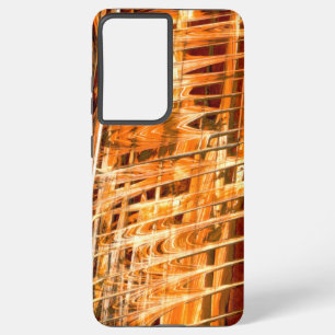 Yellow and Orange Combustion Samsung Galaxy Case