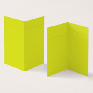 Yellow and orange geometric shapes are arranged ag