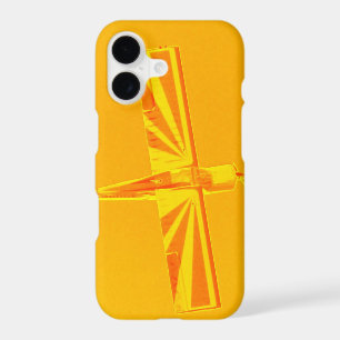 Yellow and Orange Plane Barely There iPhone 7 Case