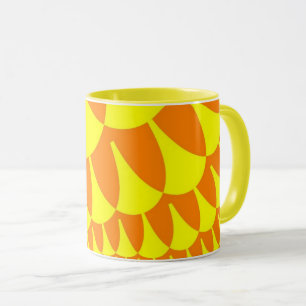 Yellow and Orange Scales Mug