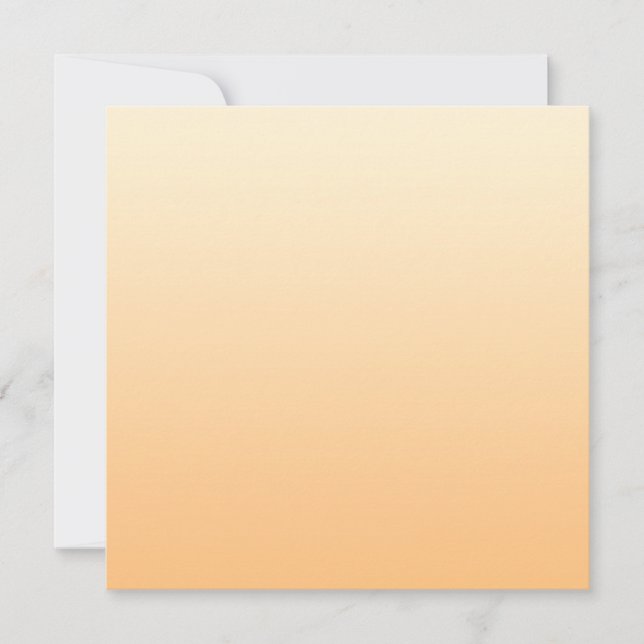Yellow and Peach Colour Gradient (Front)