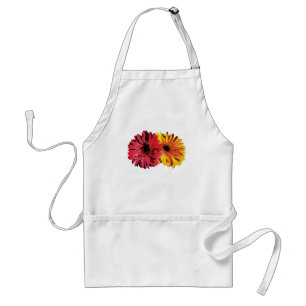 Yellow And Red Gerbera Daisies Standard Apron