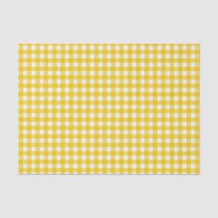 Yellow and White Baby Shower Tissue Gift Wrap Paper