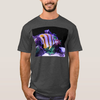 Yellow and White Butterfly Fish T-Shirt