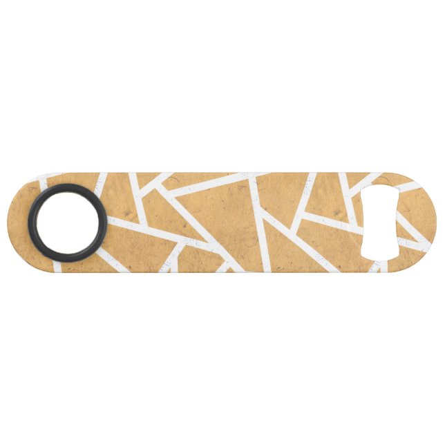 Yellow and white mosaic pattern (Front (Horizontal))