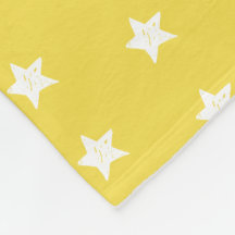 Yellow and White Star Pattern