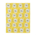 Yellow and White Whimsical Daisy with Name