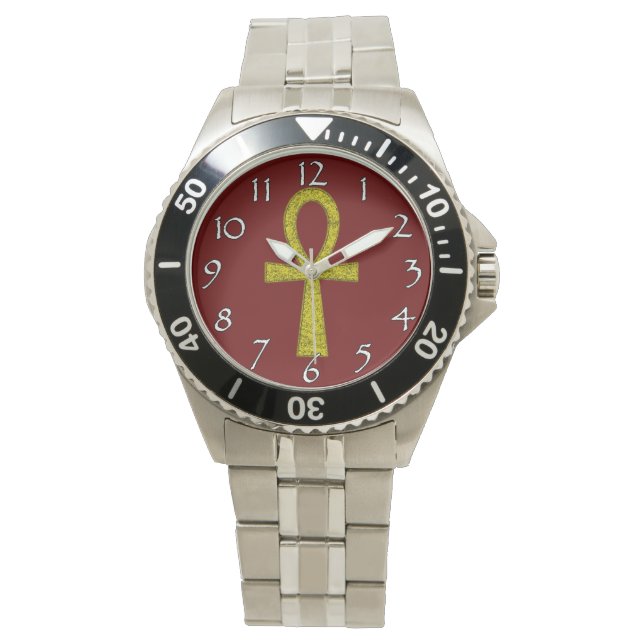 Yellow Ankh Watches (Front)