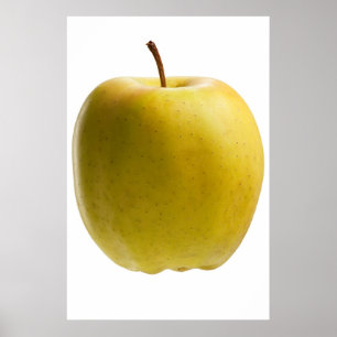 Yellow apple poster