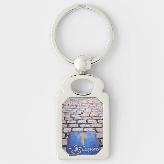 Yellow arrow key ring (Front)