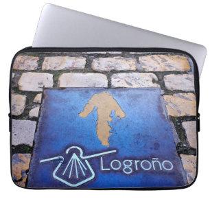 Yellow arrow laptop sleeve