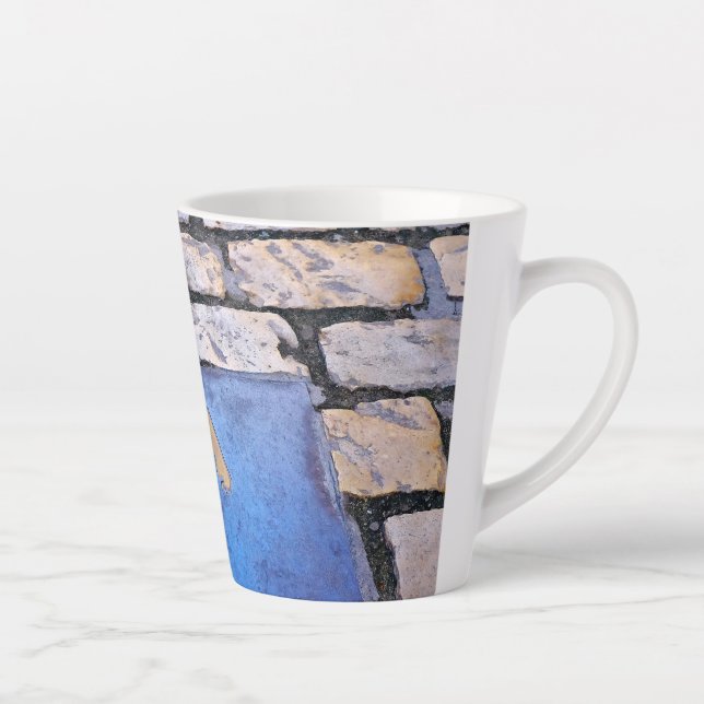 Yellow arrow latte mug (Right)