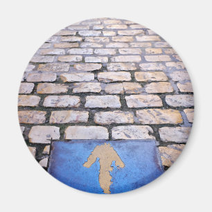 Yellow arrow magnet