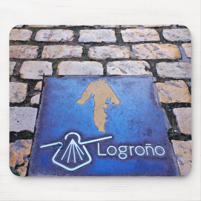 Yellow arrow mouse pad (Front)