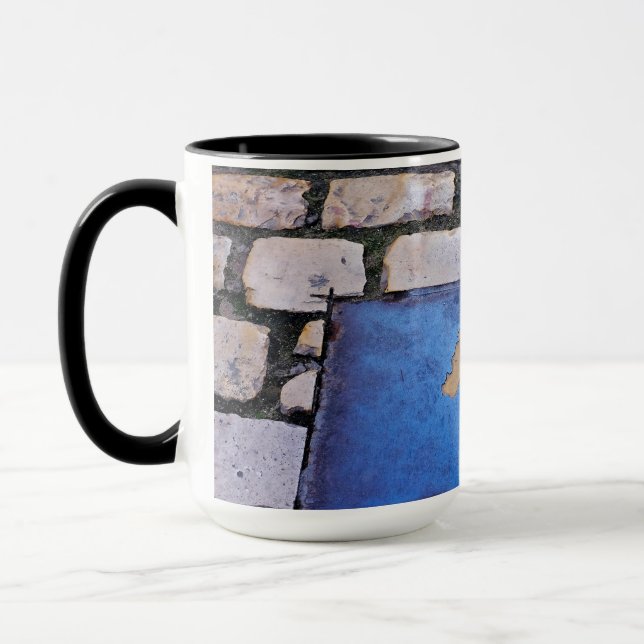 Yellow arrow mug (Left)
