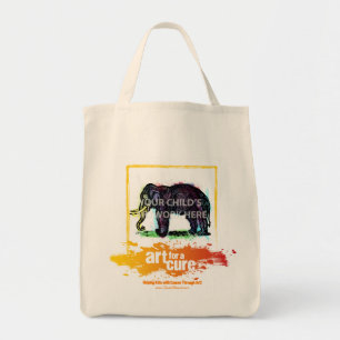 Yellow "Art for a Cure" Tote $20.95 Bag